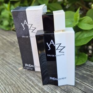 Yves Saint Laurent Jazz Eau de Toilette in Black and White Empty Bottle